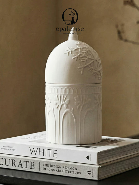 Aura Ceramic Candle Vessel