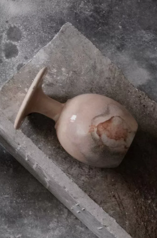 Pedestal Heritage Ceramic Vase